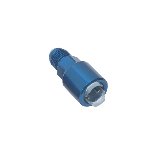 Russell - An-6 Male X 3/8 Feet Sae Quick-Disconnect Push-On Female Fitting With Blue Finish 1