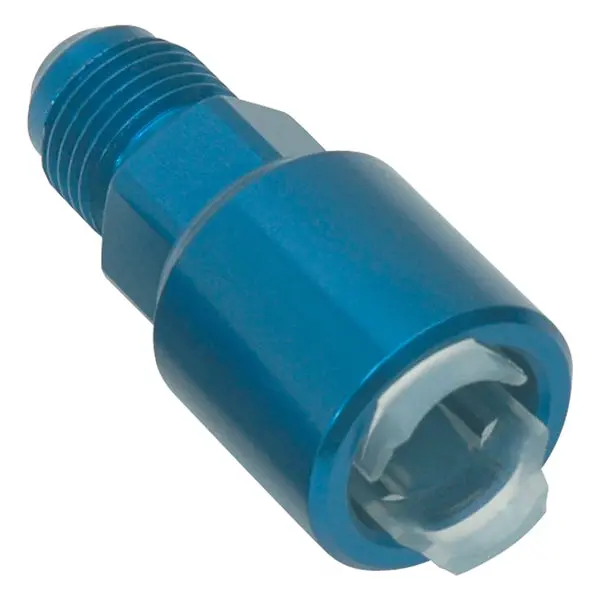 Russell - An-6 Male X -16 Feet Sae Quick-Disconnect Female Fitting With Blue Finish 1