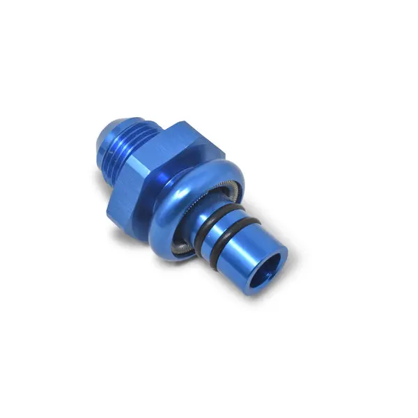Russell - Ford Pressure Side Efi X An-8 Fitting With Blue Finish 1