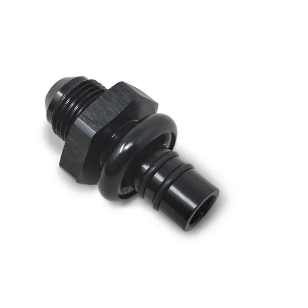 Russell - Ford Pressure Side Efi X An-8 Fitting With Black Finish 1