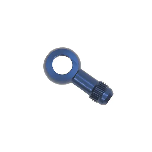 Russell - An-6 Male Flare For Civics & 91-95 Mr2 W/O Fuel Damper (12Mm) With Blue Finish 1