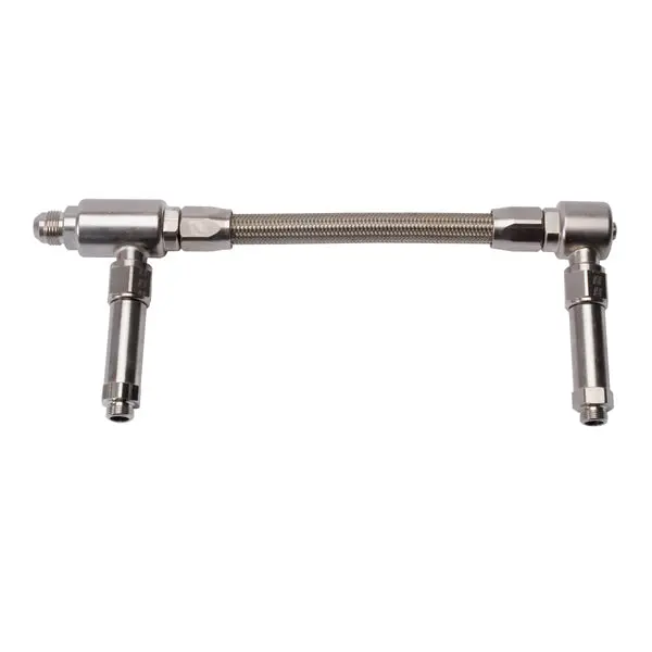 Russell - An-8 Proflex Carb Inlet Kit, With Filter, Demon Carbs With Endura Finish 1