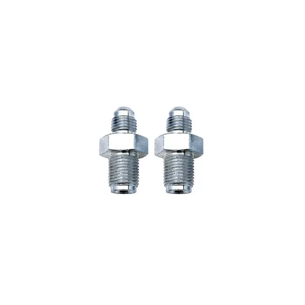 Russell - An-3 To 7/16In X 24 I.F. Male Brake Adapter Fitting With Endura Finish- Pair 1