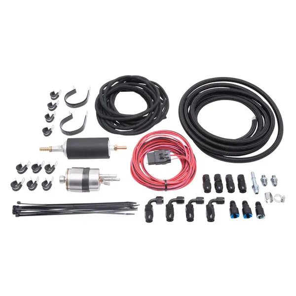 Russell - Efi System Kit For Chevy Ls & Chrysler Hemi 5.7L (57 Gph, 45 Psi) Black Finish 1