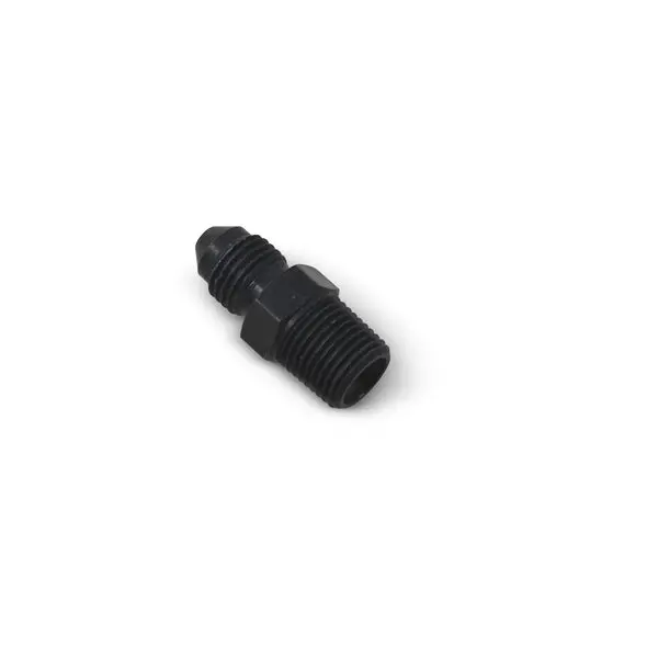 Russell - An-3 X 1/8In Npt Pipe Male Brake Adapter Fitting With Black Finish 1