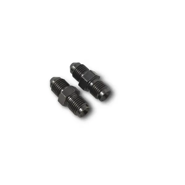 Russell - An-4 To 3/8In X 24 I.F. Male Brake Adapter Fitting With Endura Finish- Pair 1