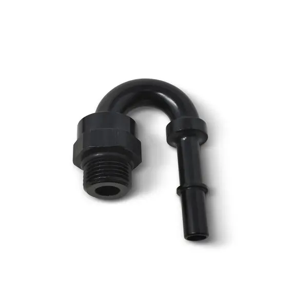 Russell - 3/8In Sae Quick-Disconnect X 6 Sae Orb Port Male Swivel 180 Degree O-Ring Seal Black 1