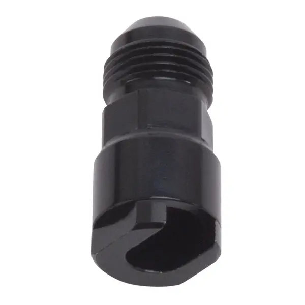 Russell - An-8 Male X 3/8In Sae Quick-Disconnect Female Threaded Cap Fitting, Black Finish 1