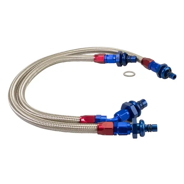 Russell - Stainless Steel Braided Fuel Hose With An-6 Proflex Hose For 1987-93 5.0L Mustang 1