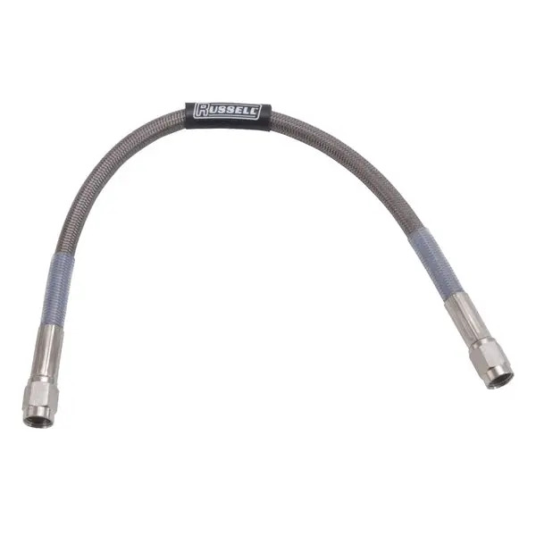Russell - Straight An-3 To Straight An-3 Universal Endura Brake Hose - 13In Length 1