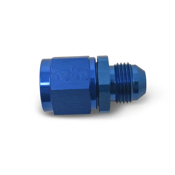 Russell - An-6 Female To An-4 Male B-Nut Flare Reducer Adapter Fitting With Blue Finish 1