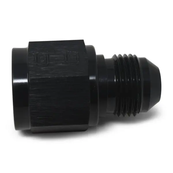 Russell - An-4 To An-6 Flare Reducer Adapter Fitting B-Nut With Black Finish 1