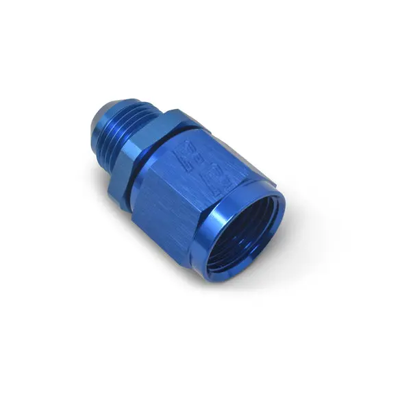 Russell - An-8 Female To An-4 Male B-Nut Flare Reducer Adapter Fitting With Blue Finish 1