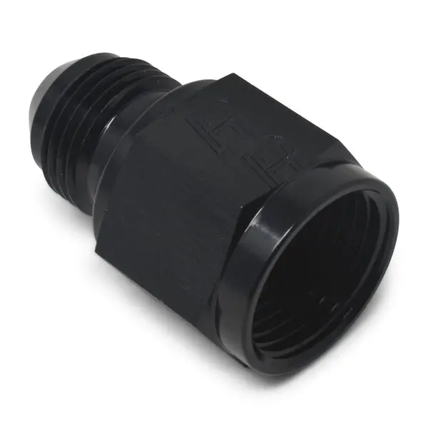 Russell - An-4 To An-8 Flare Reducer Adapter Fitting B-Nut With Black Finish 1