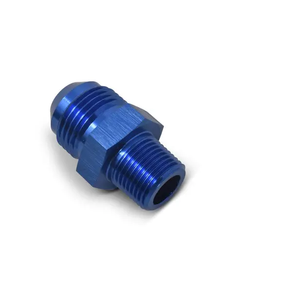 Russell - An-10 Straight Flare To 3/4In Pipe Adapter Fitting With Blue Finish 1