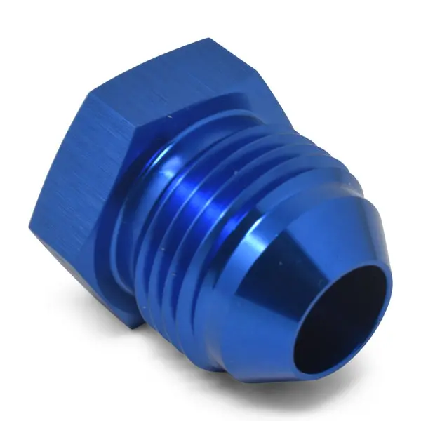 Russell - An-12 Flare Plug Adapter Fitting With Blue Finish 1