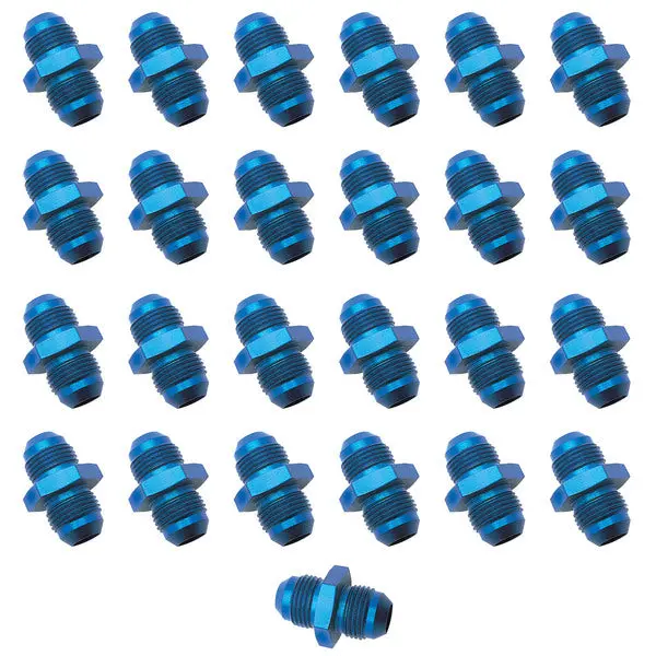 Russell - An-6 Flare Union Adapter Fitting With Blue Finish - 25 Pack 1