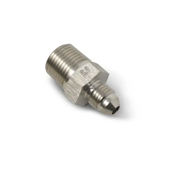 Russell - An-4 Straight Flare To 1/4In Pipe Adapter Fitting With Endura Finish 1
