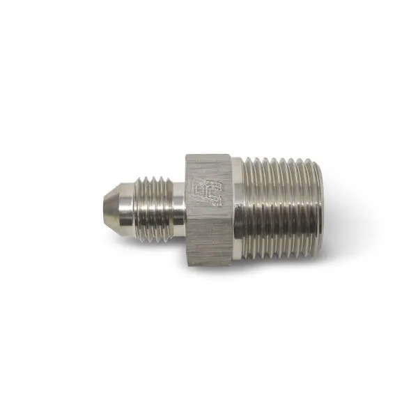 Russell - An-4 Straight Flare To 1/4In Pipe Adapter Fitting With Endura Finish 2