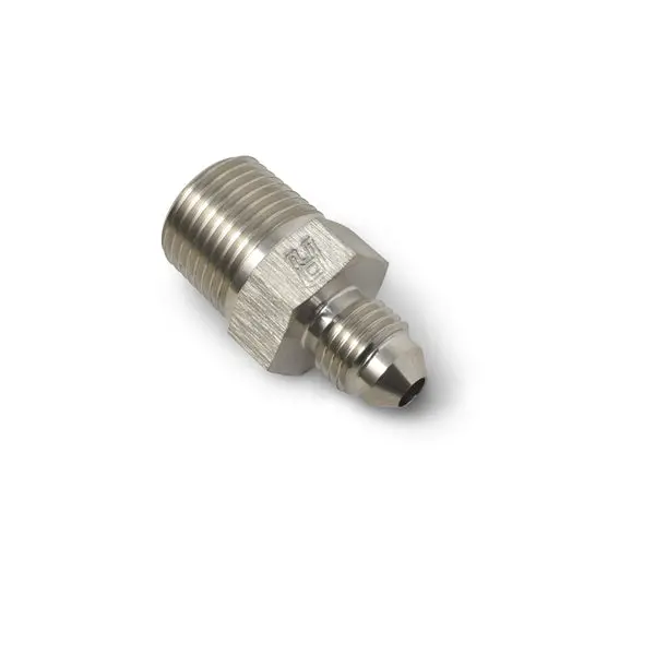 Russell - An-6 Straight Flare To 1/8In Pipe Adapter Fitting With Endura Finish 1