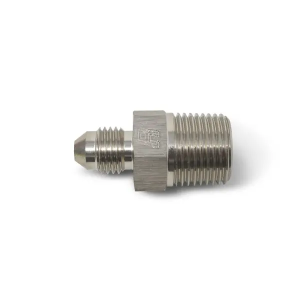 Russell - An-12 Straight Flare To 1/2In Pipe Adapter Fitting With Endura Finish 1