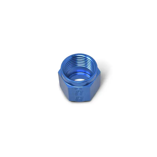 Russell - An-6 To 3/8In Tube Nut Adapter Fitting With Blue Finish - Pair 1