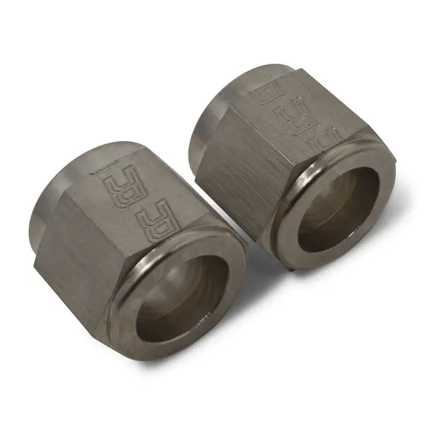 Russell - An-6 To 3/8In Tube Nut Adapter Fitting With Endura Finish - Pair 1