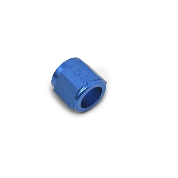 Russell - An-8 To 1/2In Tube Nut Adapter Fitting With Blue Finish - Pair 1