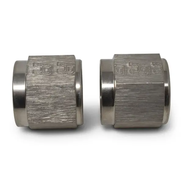 Russell - An-8 To 1/2In Tube Nut Adapter Fitting With Endura Finish - Pair 1