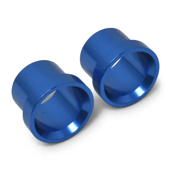 Russell - An-6 To 3/8In Tube Sleeve Adapter Fitting With Blue Finish - Pair 1