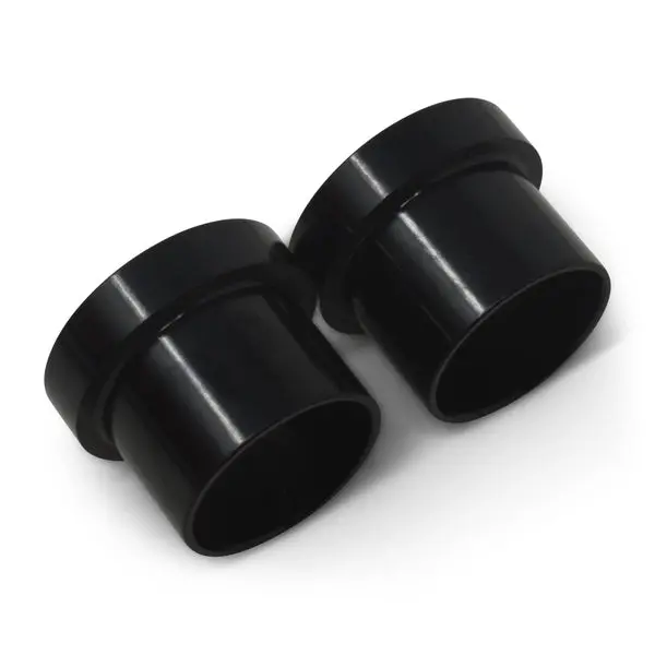 Russell - An-8 To 1/2In Tube Sleeve Adapter Fitting With Black Finish - Pair 1