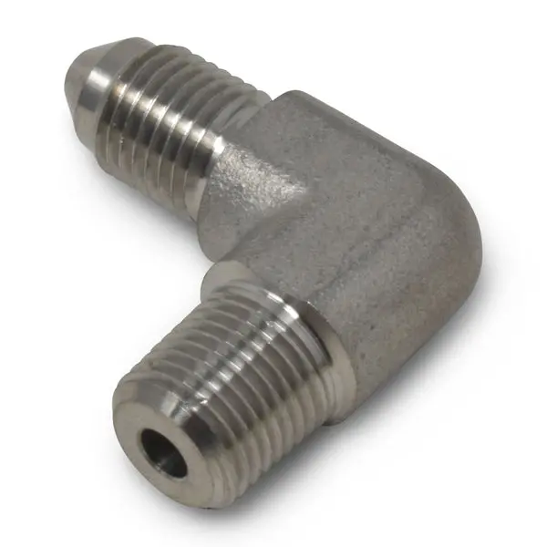 Russell - An-3 Stainless 90 Degree Flare To 1/8In Pipe Size With Zinc-Plated Finish 2