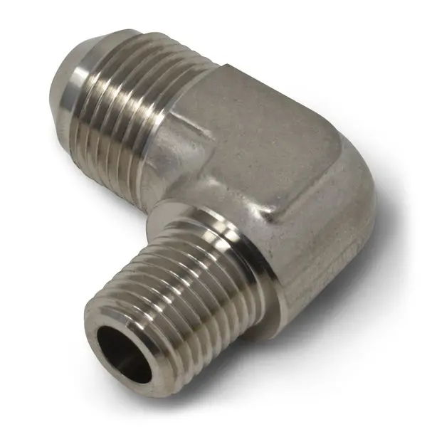 Russell - An-4 90 Degree Flare To 1/4In Pipe Adapter Fitting With Endura Finish 1