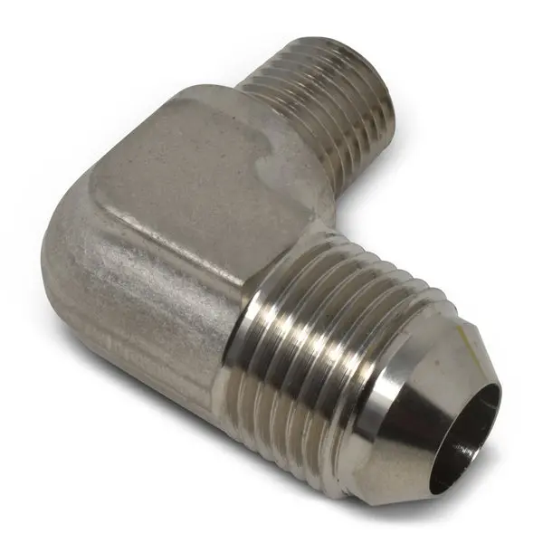 Russell - An-6 90 Degree Flare To 1/4In Pipe Adapter Fitting With Endura Finish 1