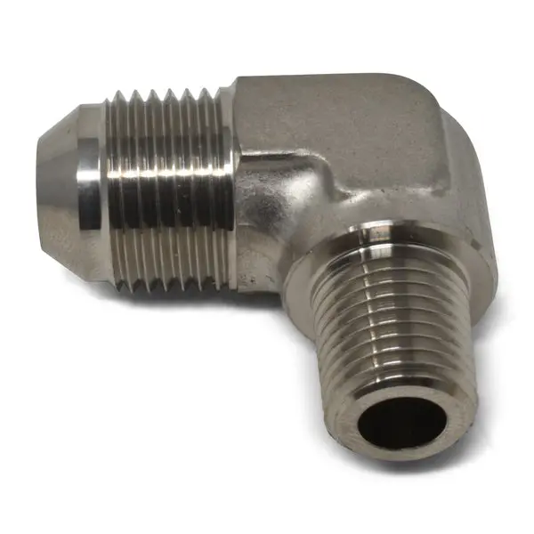 Russell - An-6 90 Degree Flare To 3/8In Pipe Adapter Fitting With Endura Finish 1