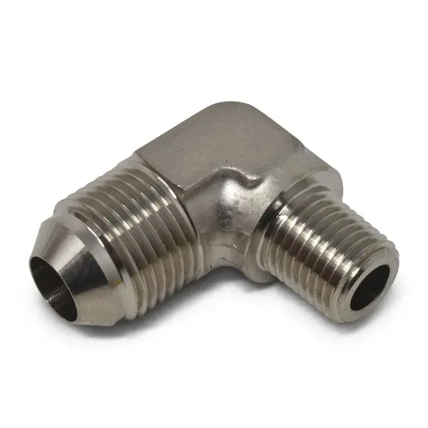 Russell - An-8 90 Degree Flare To 3/8In Pipe Adapter Fitting With Endura Finish 1