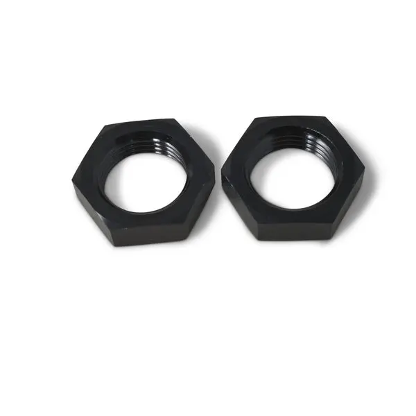 Russell - An-8 90 Degree Flare To 3/8In Pipe Adapter Fitting With Black Finish 1