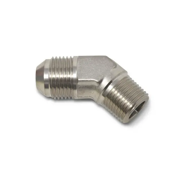 Russell - An-10 45 Degree Flare To 1/2In Pipe Adapter Fitting With Endura Finish 1