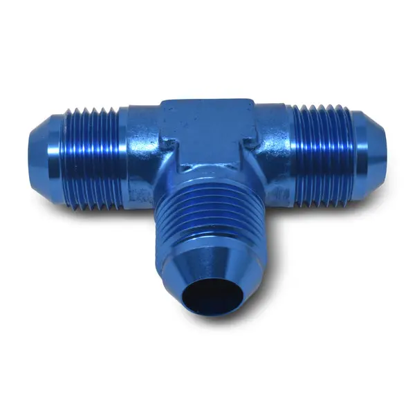 Russell - An-10 Flare Tee Adapter Fitting With Blue Finish 1