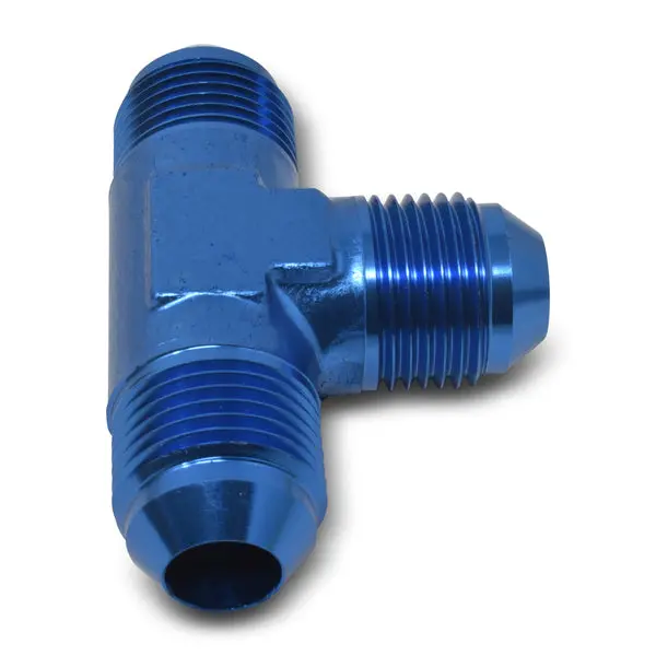 Russell - An-12 Flare Tee Adapter Fitting With Blue Finish 1