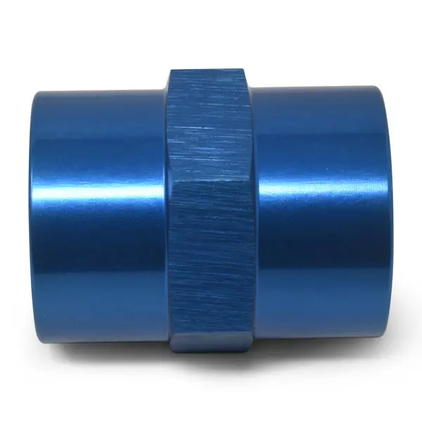 Russell - 1/8In Female Pipe Coupler Adapter Fitting With Blue Finish 1