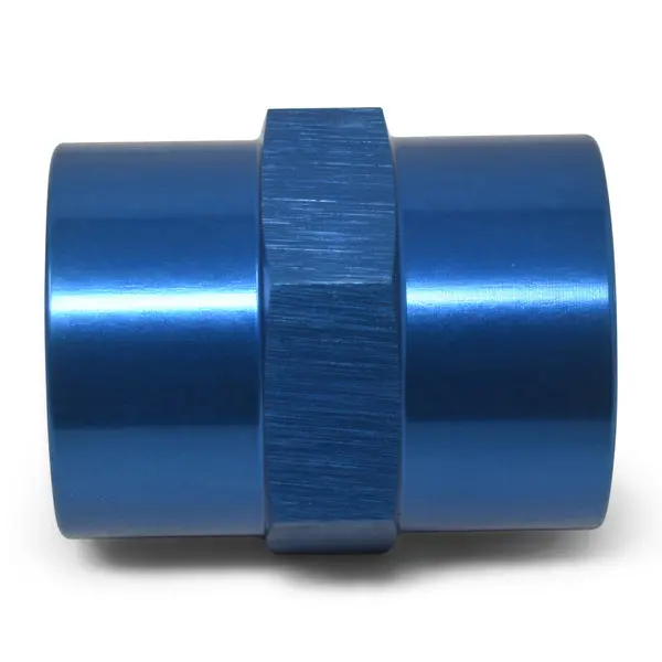 Russell - 1/4In Female Pipe Coupler Adapter Fitting With Blue Finish 1