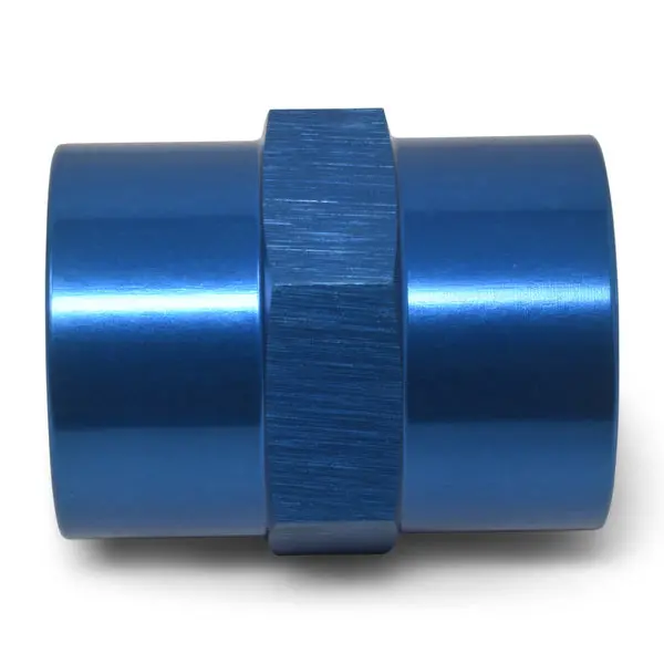 Russell - 3/8In Female Pipe Coupler Adapter Fitting With Blue Finish 1