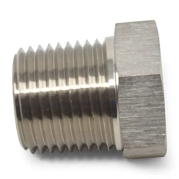 Russell - 1/2In Male To 3/8In Female Pipe Bushing Reducer Adapter Fitting With Endura Finish 1