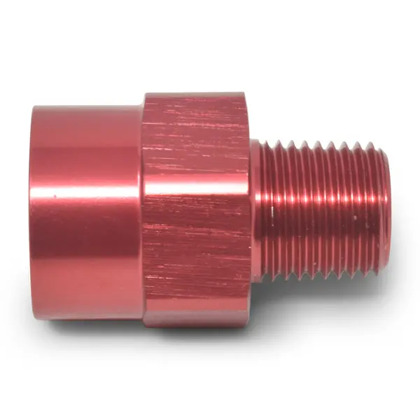 Russell - 1/8In Male To 1/4In Female Pipe Bushing Reducer Adapter Fitting With Red Finish 1