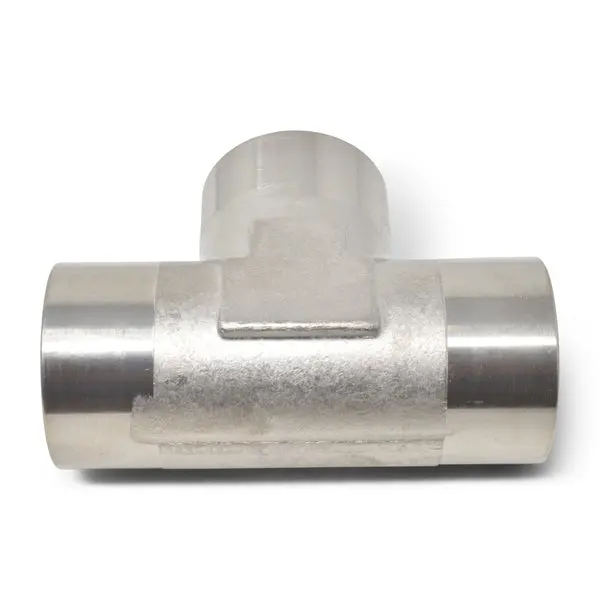 Russell - 1/8In Female Npt Pipe Tee Adapter Fitting With Endura Finish 1