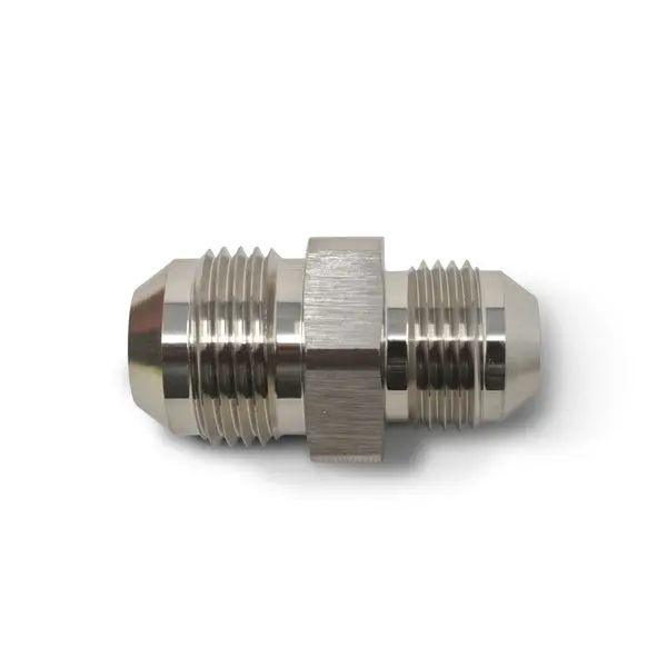 Russell - 6A To An-8 Flare Reducer Adapter Fitting With Endura Finish 1