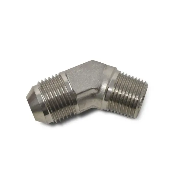 Russell - An-6 45 Degree Flare To 3/8In Pipe Adapter Fitting With Endura Finish 1