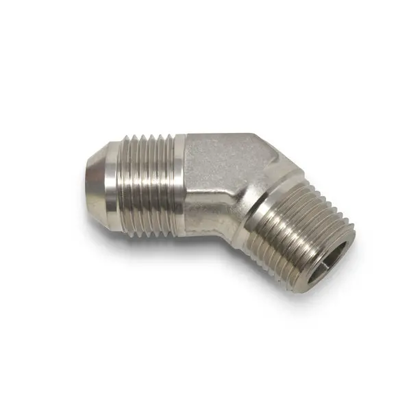 Russell - An-6 45 Degree Flare To 3/8In Pipe Adapter Fitting With Endura Finish 2