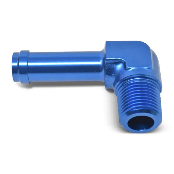 Russell - An-8 90 Degree To 3/8In Pipe To 1/2In Tube Blue Finish 1